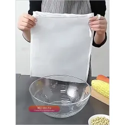 Многоразовые ситечка для сока 4 шт