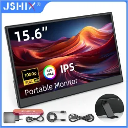 JSHIX 15.6-дюймовый портативный монитор 1080P