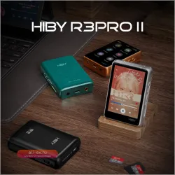 HiBy R3Pro II / Gen 2 HiFi MP3 Музыкальный плеер USB ЦАП Усилитель для наушников CS43198*2 OPA1622*4 4000 мАч 480 мВт Выход DSD256 MQA 8X PD2.0