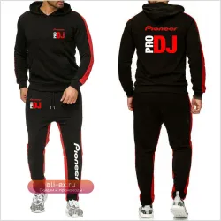 Мужской пуловер с капюшоном DJ Pioneer PRO  из хлопка
