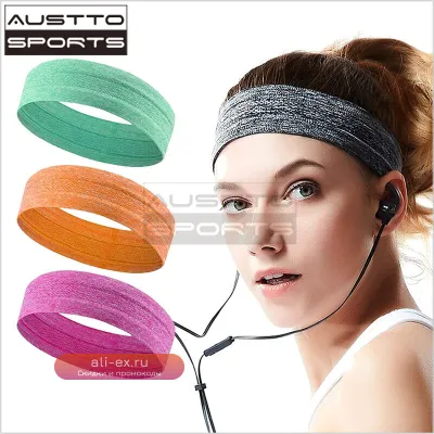 Женские спортивные повязки Austto из полиэстера