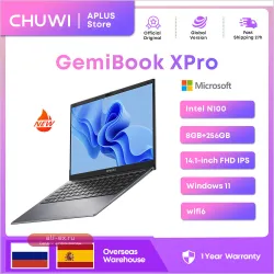 Игровой ноутбук Chuwi GemiBook X pro, 14", 8/256ГБ, N100, Intel UHD, Windows