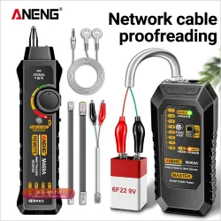 ANENG M469A Тестер сетевого кабеля RJ45 RJ11 Тестер сетевого кабеля Телефонный сетевой кабель питания Поиск линии Ремонт Электрические инструменты