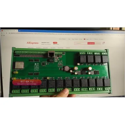 Релейная плата DT-R016/DT-R032 Ethernet WIFI