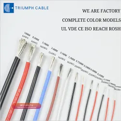TRIUMPHCABLE термостойкий силиконовый провод 26AWG 22AWG 18AWG