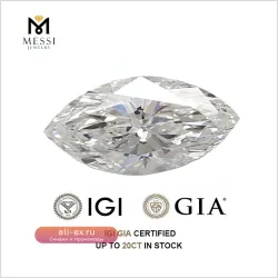 1ct 1.5ct 2ct 2.5ct 3ct 5ct с сертификатом IGI Форма маркизы Лабораторные выращенные бриллианты CVD HPHT Необычная форма Алмаз оптом