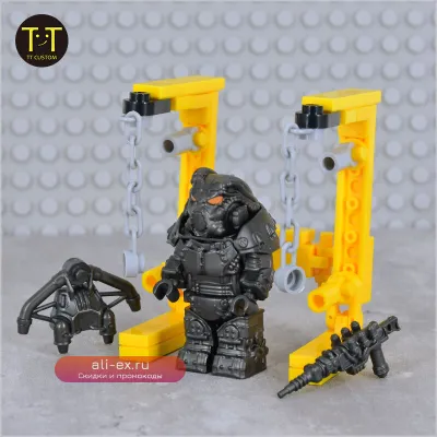 MOC Милитари Солдаты Мини Фигурки