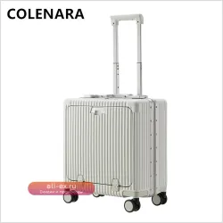 Ручная кладь COLENARA, небольшой передний чемодан для ноутбука, чехол на колесиках с зарядкой через USB, чемодан на колесиках
