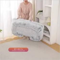 Зимний диван-кровать для собак Coral Fleece