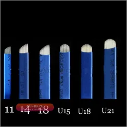 Иглы для микроблейдинга Tebori 0,18 мм, набор 50 шт.