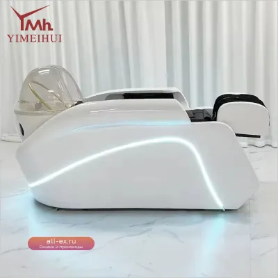 Салонная мебель 4D Электрический массаж всего тела мытье волос Голова Спа Шампунь Кровать