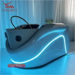 Салонная мебель 4D Электрический массаж всего тела мытье волос Голова Спа Шампунь Кровать