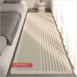 Коврик из искусственного кашемира для спальни
