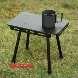 Складной столик для кемпинга, рыбалки и пикника Outdoor Simple Square Table 