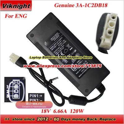 Блок питания Genuine ENG 18V 120W 6.66A 3A-1C2DB18 AC Адаптер Molex 3 Pin
