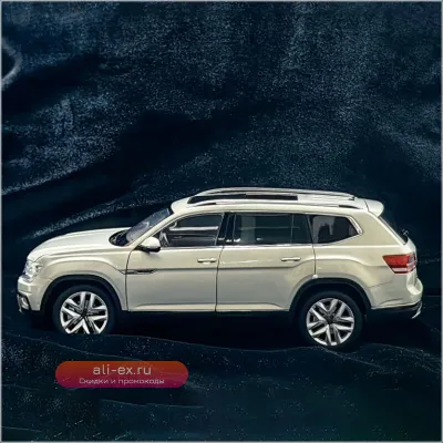 Модель автомобиля Termont Atlas 2017, синяя, 1:18, литая металлическая копия, коллекционная игрушка для взрослых и детей