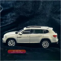 Модель автомобиля Termont Atlas 2017, синяя, 1:18, литая металлическая копия, коллекционная игрушка для взрослых и детей