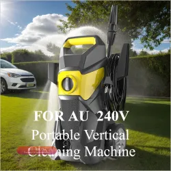 Портативная вертикальная автомойка FOR AU 240V с катушкой для шланга и пеногенератором