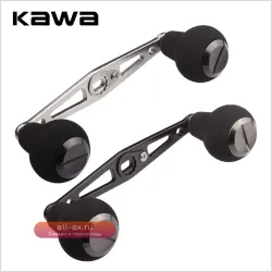 Рукоятка для катушки KAWA 110мм, 8x5мм, с кнобом EVA, сплав