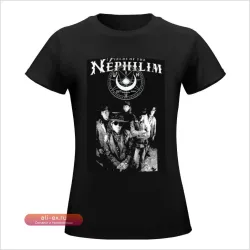 Футболка Field of the Nephilim RR11 Vintage - Летний Топ для Женщин Плюс Сайз