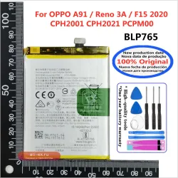 Аккумуляторная батарея BLP765 для OPPO A91 / Reno 3A / F15 2020 (4025 мАч)