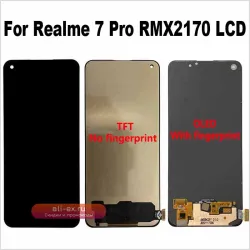 Дисплей в сборе с сенсорным экраном для Realme 7 Pro RMX2170