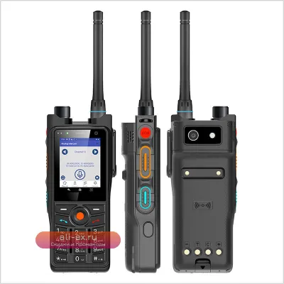 UNIWA P6 - Защищенный Смартфон-Рация DMR/Аналоговый с PTT, NFC и Android 9