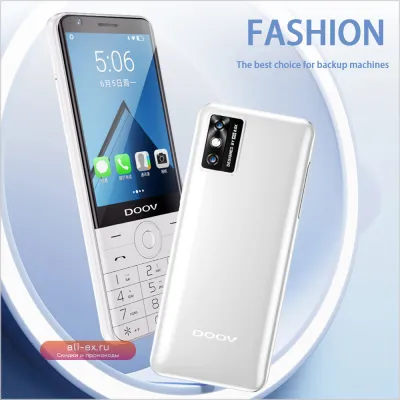 Смартфон UNIWA DOOV R17 Pro 4G с сенсорным экраном, Android 13, 4/64 ГБ, батареей 2300 мАч и клавиатурой на иврите