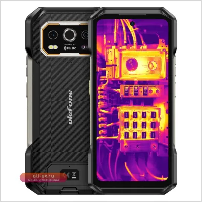 Ulefone Armor 27T Pro: Защищенный смартфон 5G с тепловизором, 10600 мАч, 12+256 ГБ, 64 МП ночного видения, Android 14