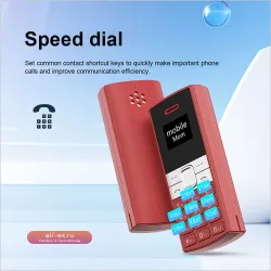 SERVO BM150: Миниатюрный GSM-телефон с 2 SIM, записью звонков и Magic Voice