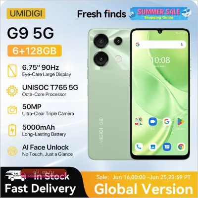 Смартфон UMIDIGI G9 5G 8/128GB с поддержкой 5G и NFC