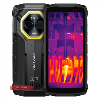 Ulefone Armor Mini 20T Pro: Защищенный 5G Смартфон с Тепловизором, 8/256 ГБ, Android 14, 6200 мАч