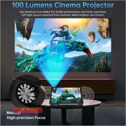 Unihertz Tank PAD 8849: Защищенный Android-планшет с проектором, 10.95" FHD, 32/512GB, Dimensity 8200, 21000mAh