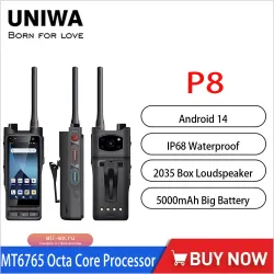 UNIWA P8: Умная рация Android 14 с NFC и UHF