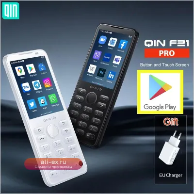 Смартфон NEW Qin F21 Pro 2.8" 32GB/64GB Android 11 5G Wifi Bluetooth 5.0 с Google Play