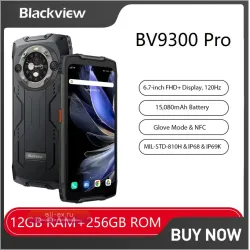 Защищенный смартфон Blackview BV9300 Pro 12/256 ГБ, 64 Мп, 15080 мАч, Android 13