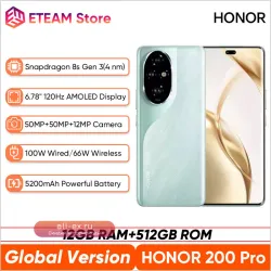 HONOR 200 Pro 5G: Смартфон 2024 с камерой 50 Мп, зарядкой 100 Вт и экраном 120 Гц