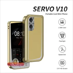 SERVO V10: Миниатюрный телефон с двумя SIM, камерой, фонариком, MP3, FM и функцией Magic Voice