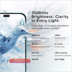 Смартфон HONOR 400 Lite 5G | Global Version | Dimensity 7025 Ultra | 120Hz AMOLED 6.7" | 108Мп | 5230mAh | 35W SuperCharge