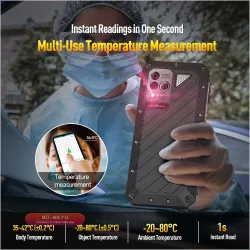 Ulefone Power Armor 19: Защищенный смартфон 17GB RAM, 256GB ROM, 108MP камера, 66W зарядка, 9600mAh батарея, Android 12, Глобальная версия