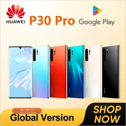 Смартфон HUAWEI P30 Pro 128GB синий/512GB черный