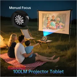 Unihertz 8849 TANK PAD E: Защищенный планшет с проектором, Android, 21000 мАч, 120 Гц, 50 Мп, 24 ГБ/512 ГБ, 66 Вт, 10.95"