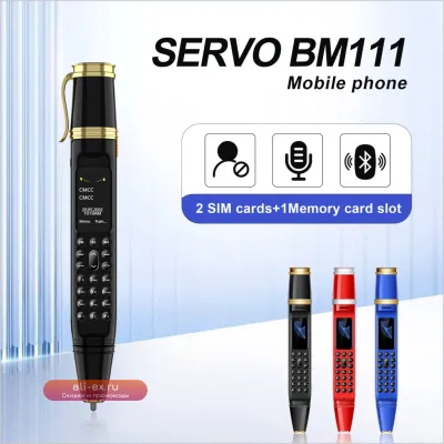 SERVO K07 Plus: Мини-смартфон с двойной SIM, Bluetooth, радио и функцией Magic Voice – долгая работа без подзарядки
