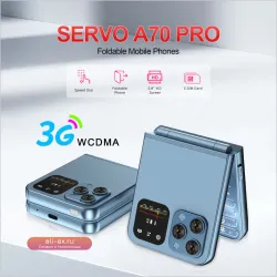 SERVO A70 Pro – Двухсимочный раскладной телефон с FM-радио, фонариком и записью звонков