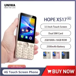Смартфон UNIWA HOPE XS17 4G с сенсорным экраном, Android 8.1, 2 SIM, 2/16 ГБ, 2500 мАч, WhatsApp