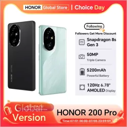 Смартфон HONOR 200 Pro Global 5G AMOLED 120Hz 100W