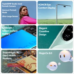 Смартфон HONOR 200 Pro Global 5G AMOLED 120Hz 100W