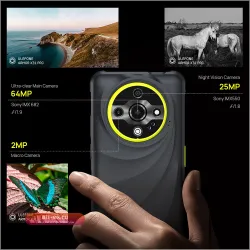 Ulefone Armor X31 Pro 5G: Прочный Смартфон с Android 14, 16 ГБ ОЗУ, 256 ГБ ПЗУ и Ночной Камерой 64 Мп