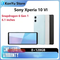 Sony Xperia 10 VI 8/128 ГБ, Snapdragon 6 Gen 1, OLED 6.1", 5000 мАч, NFC (XQ-ES72)