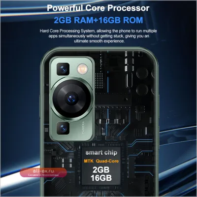 SERVO Mini Android Смартфон 16GB, 3.0" Экран, 2 SIM, GPS, Компактный Мобильный Телефон Google Play - Самый маленький смартфон в мире